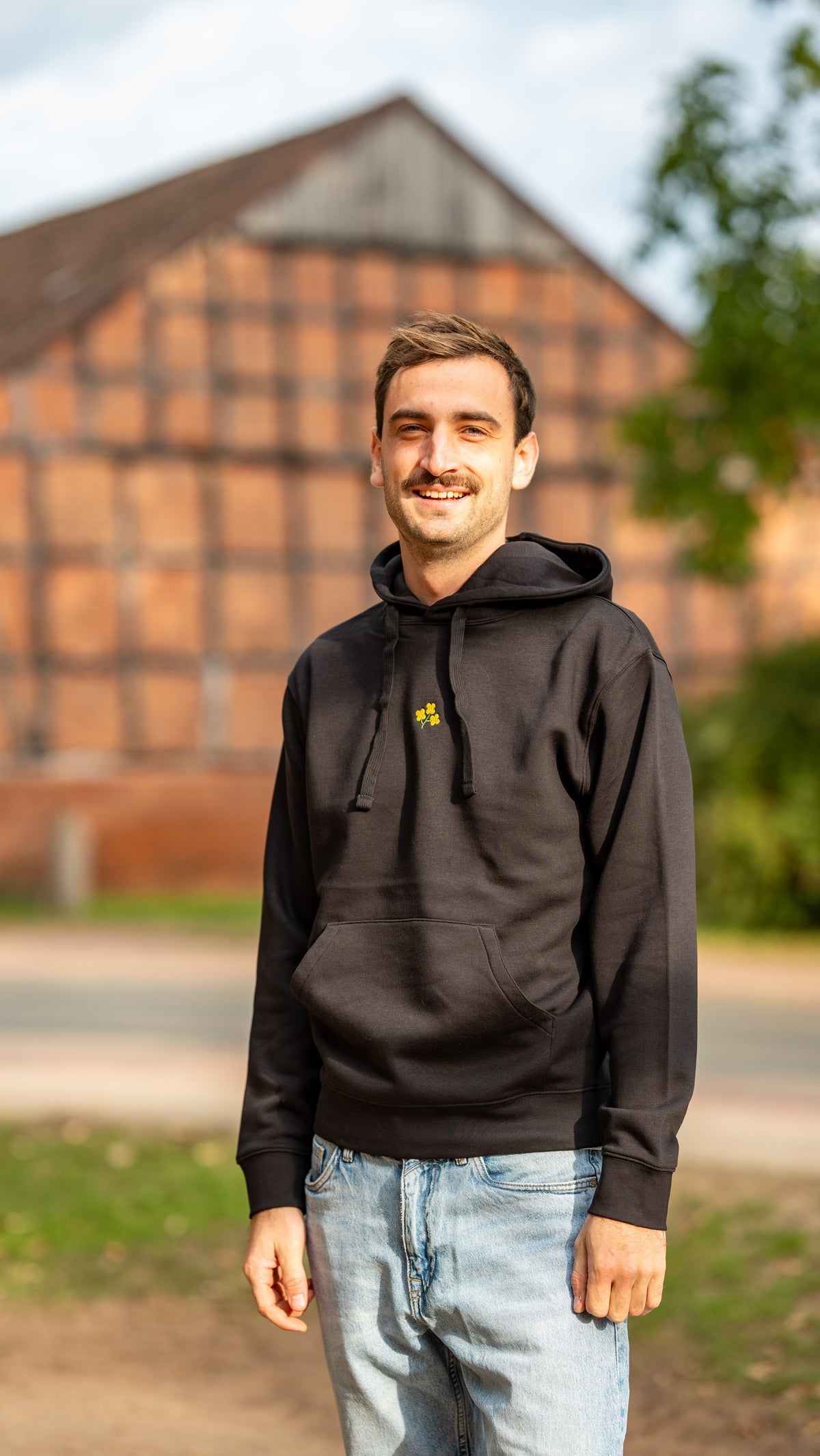 Hoodie schwarz