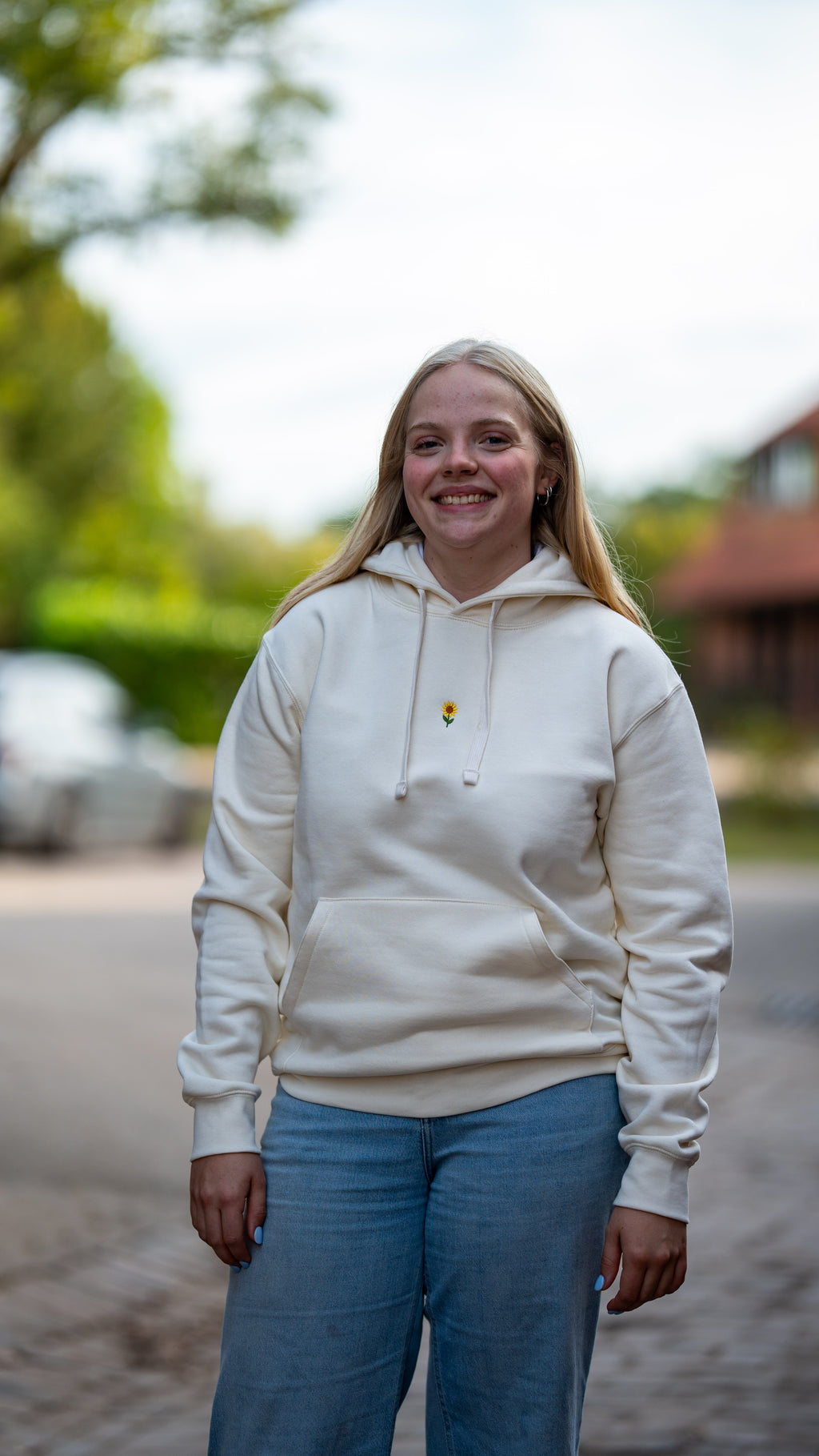 Hoodie creme