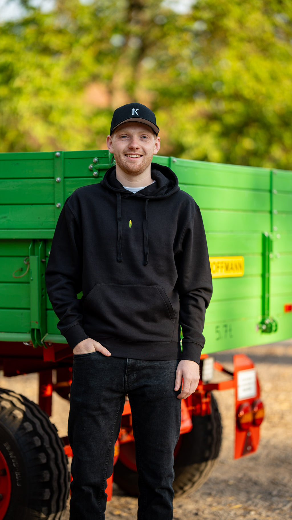 Hoodie schwarz