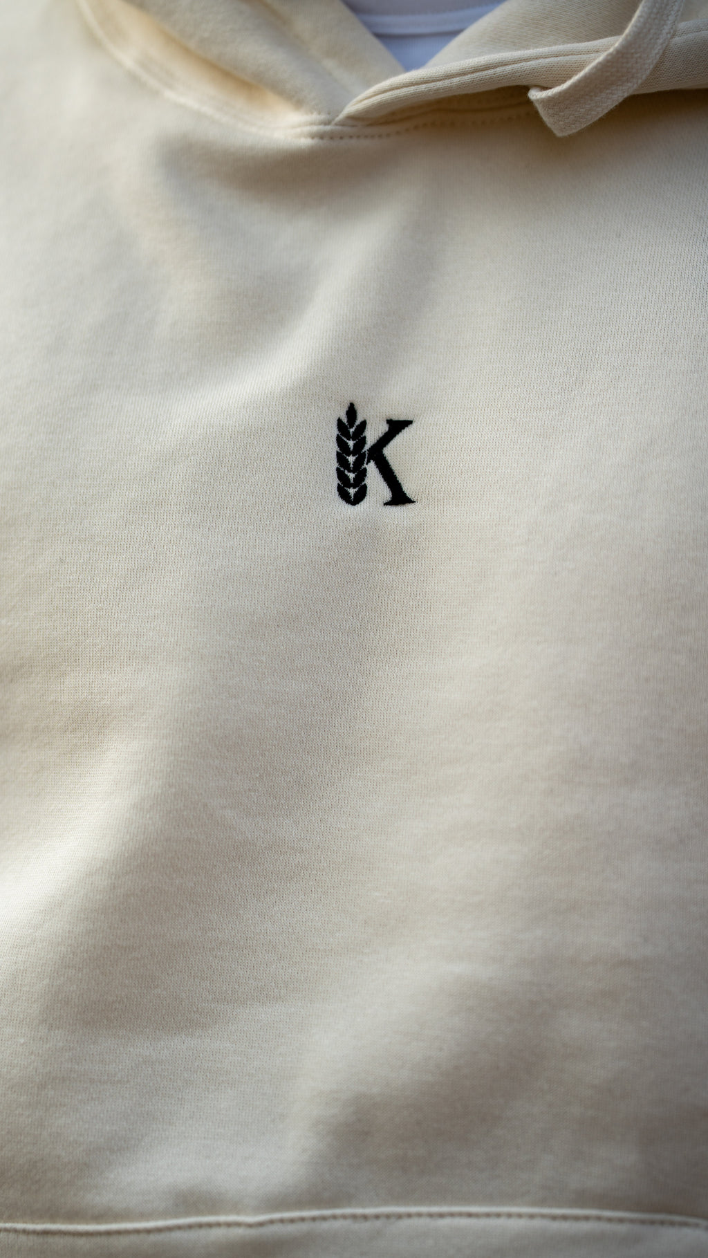 Hoodie creme