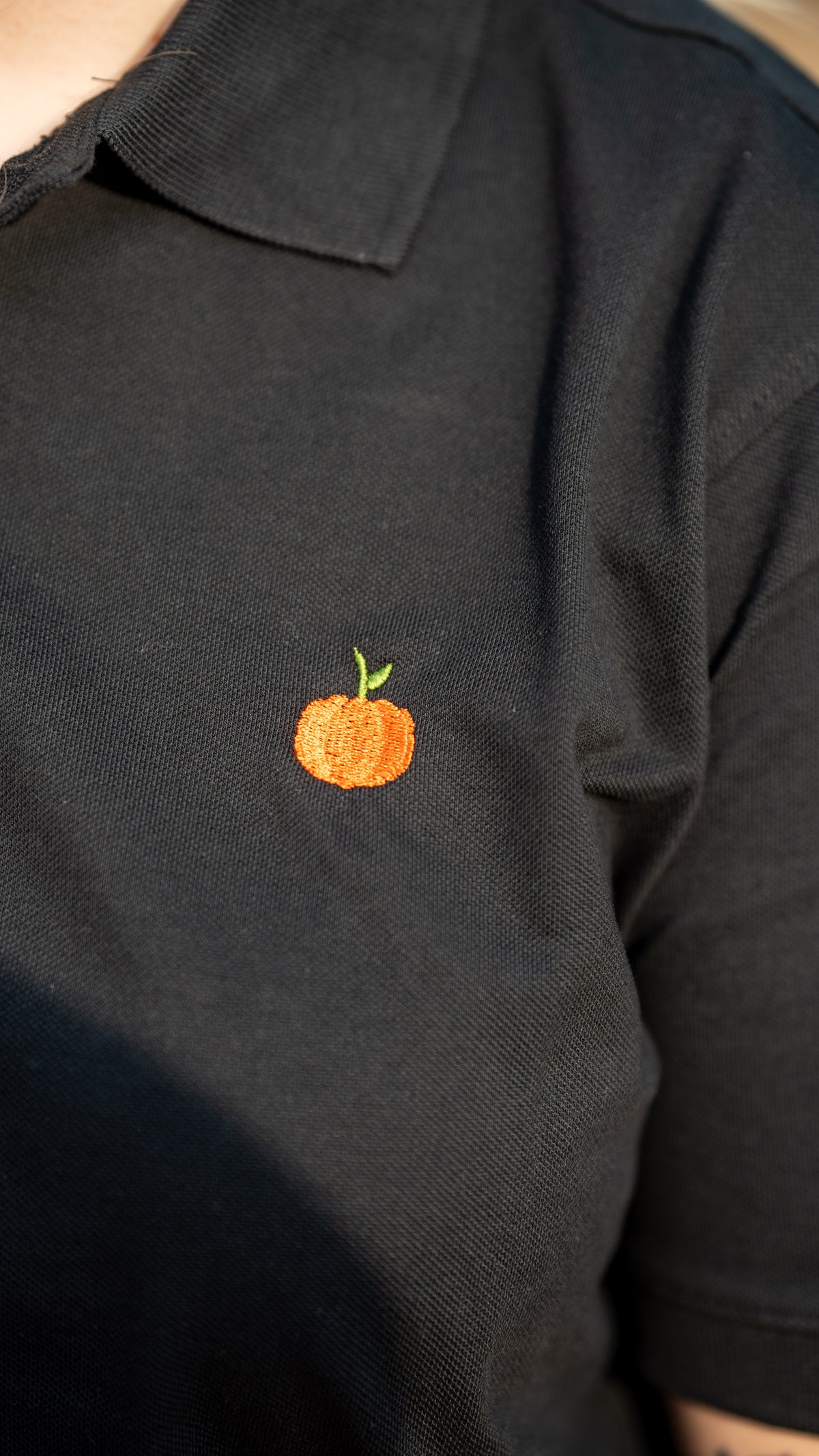 Poloshirt schwarz