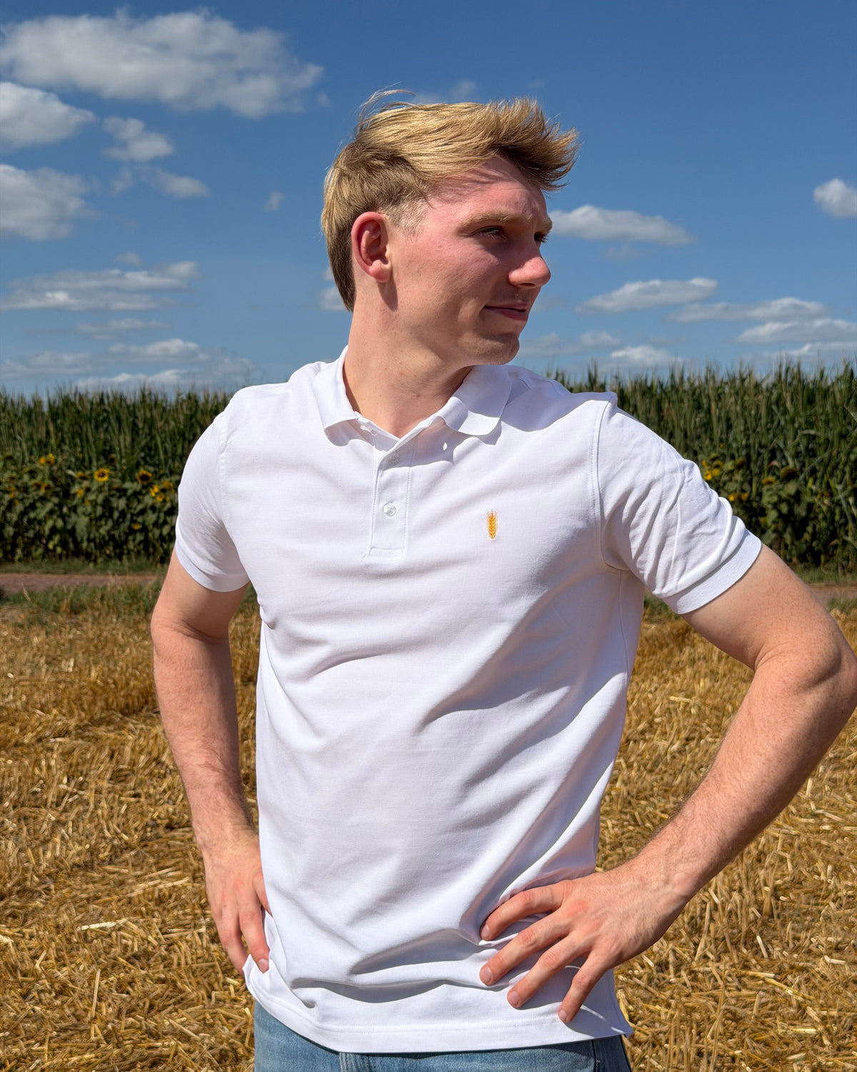 Polo mit Gerstenähre