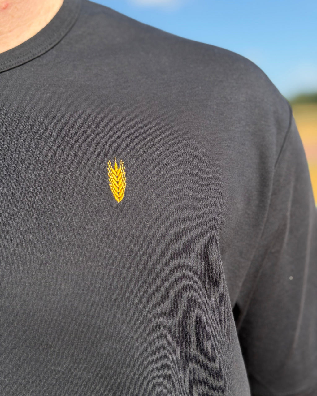 T-Shirt mit Gerstenähre