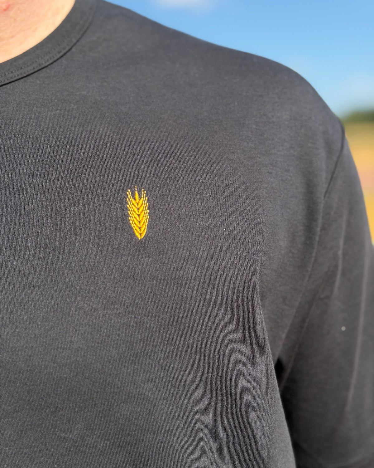 T-Shirt mit Gerstenähre