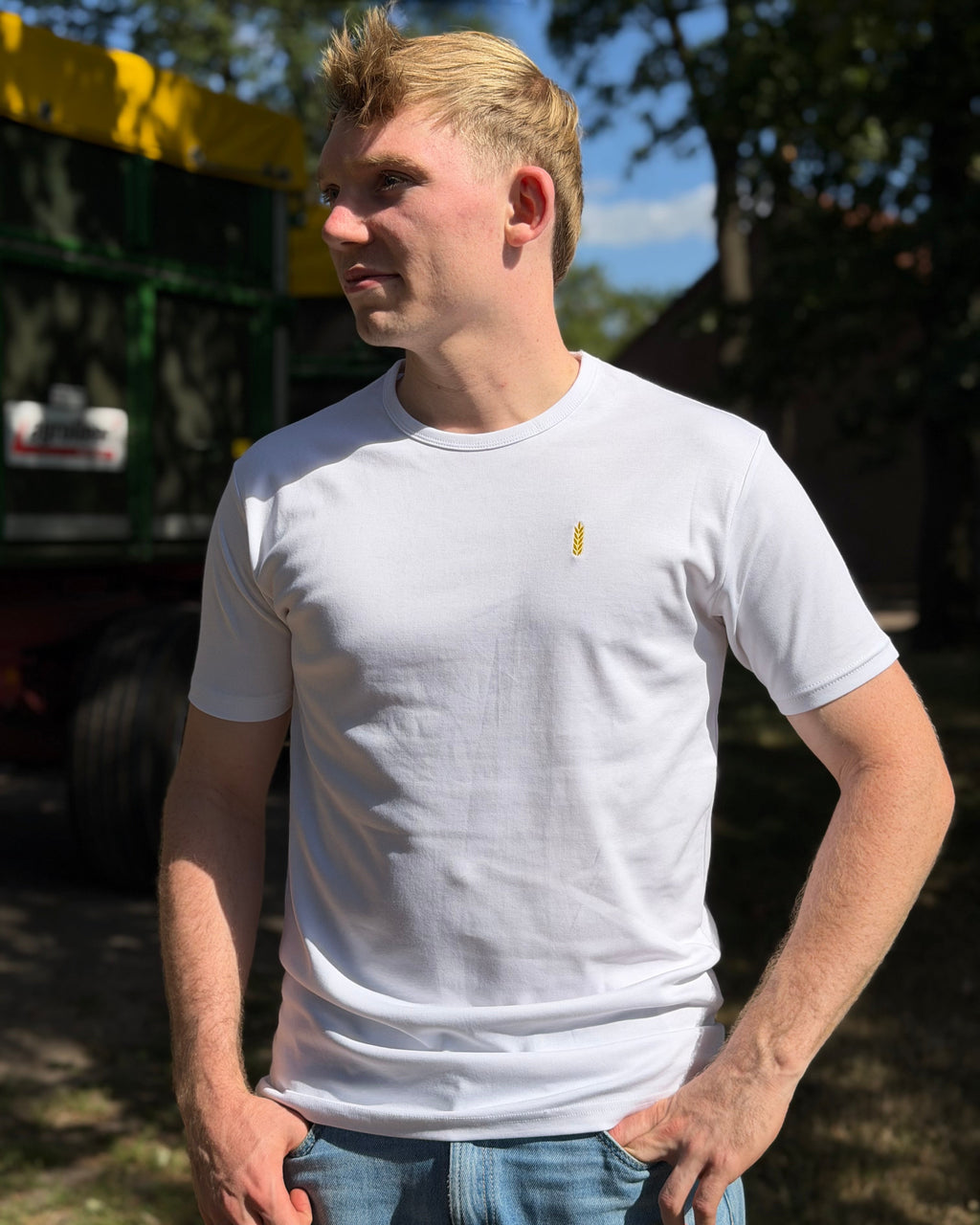 T-Shirt mit Weizenähre