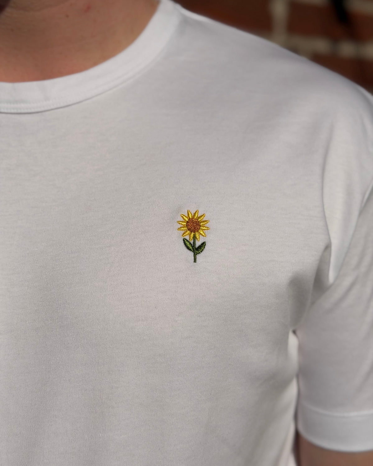 T-Shirt mit Sonnenblume